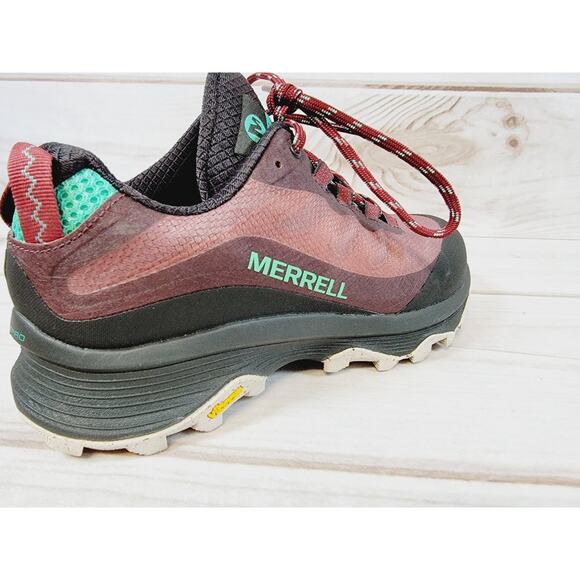Merrell Moab Speed Low Hiker Shoes Women's 6.5 Burlwood J066858 - Picture 12 of 16